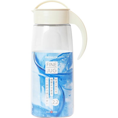 タケヤ化学工業 Takeya 耐熱 冷水筒 ファインジャグ 2.2L ミルクホワイト